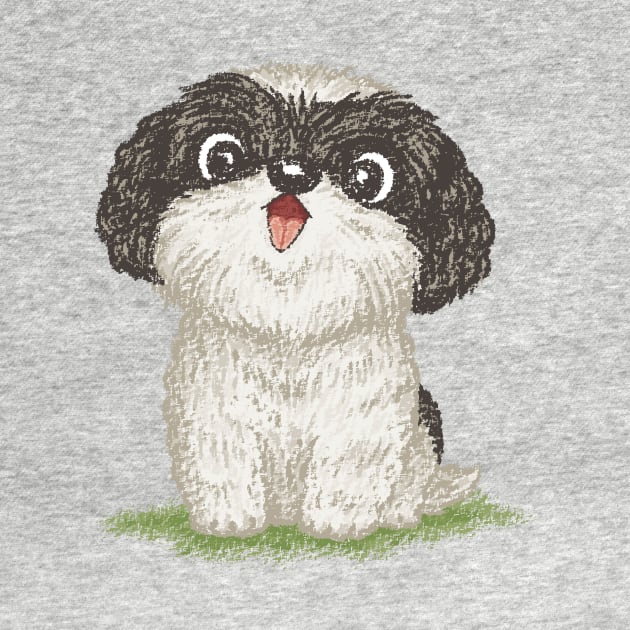 Shih Tzu happy by sanogawa